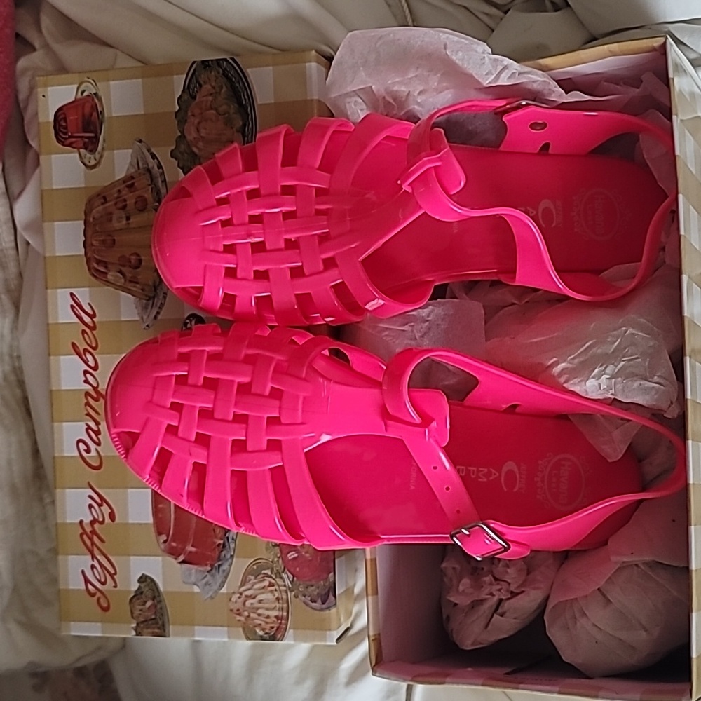 Jeffrey Campbell jelly sandals
